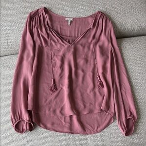 Elegant Mauve Women's Top